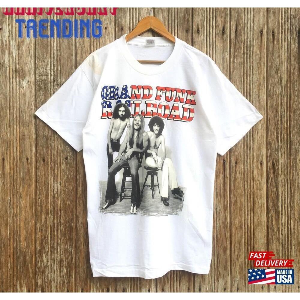 Grand Funk Railroad Closer To Home Tour 97 Band Tshirt Classic